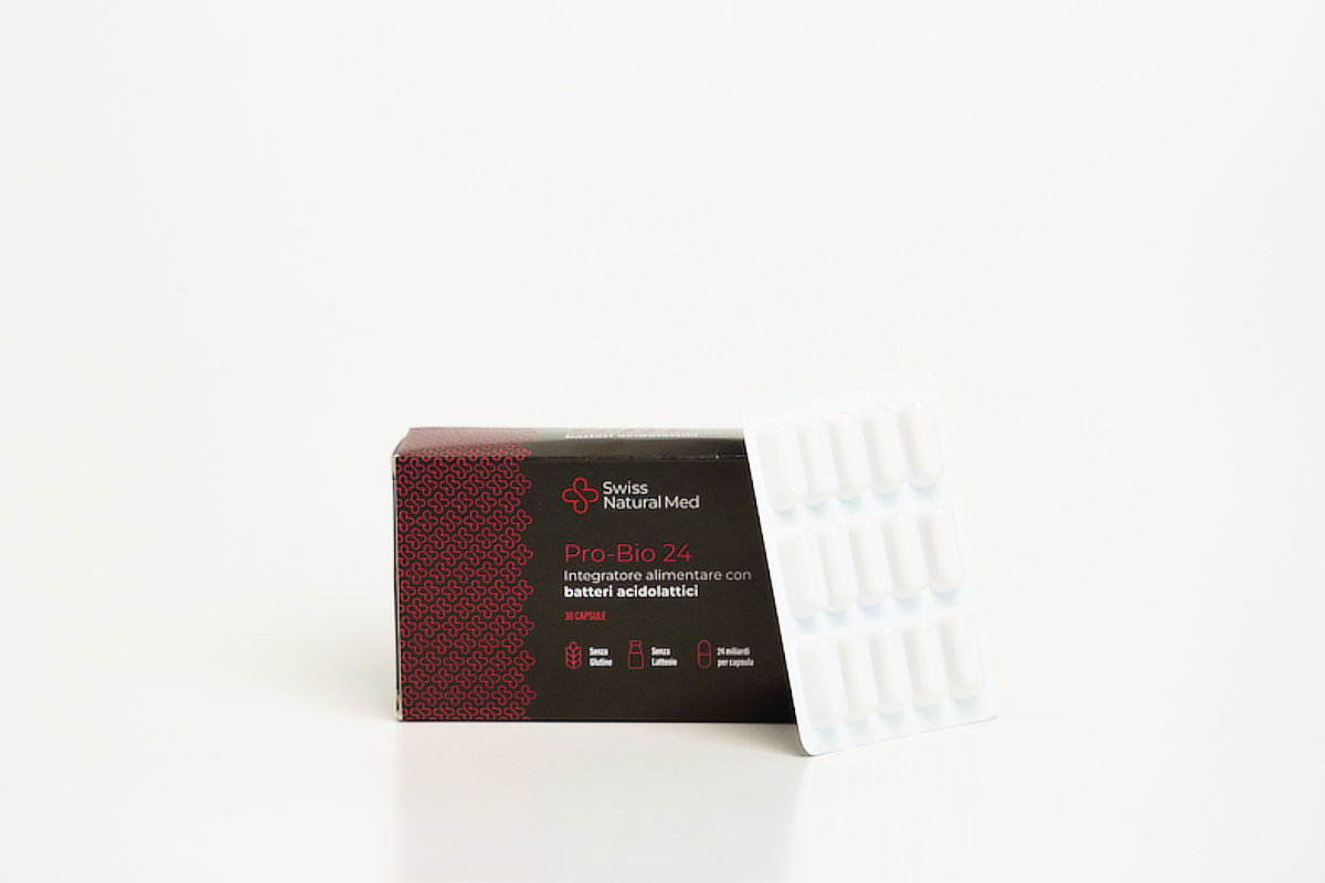 Swiss Natural Med Integratore Pro-Bio 24